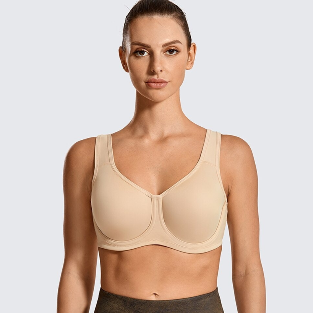 Buy SYROKAN Women's High Impact Support Full Coverage Underwire Molded  Fitness Workout Sports Bra Plus Size Online at desertcartSeychelles