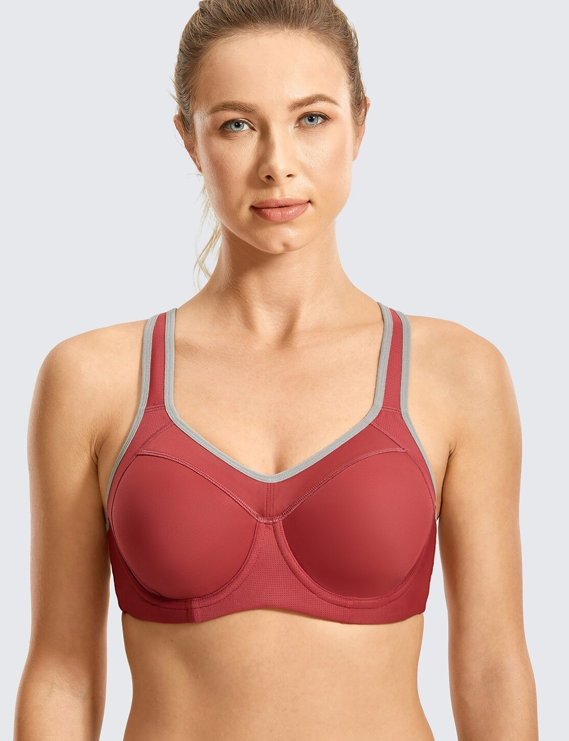 SYROKAN High Impact Sports Bras for Women Support India